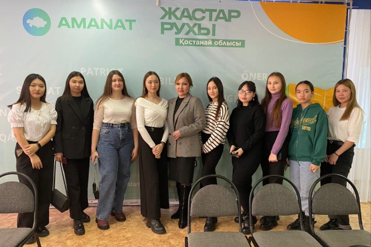 Meeting – discussion with active youth of Kostanay