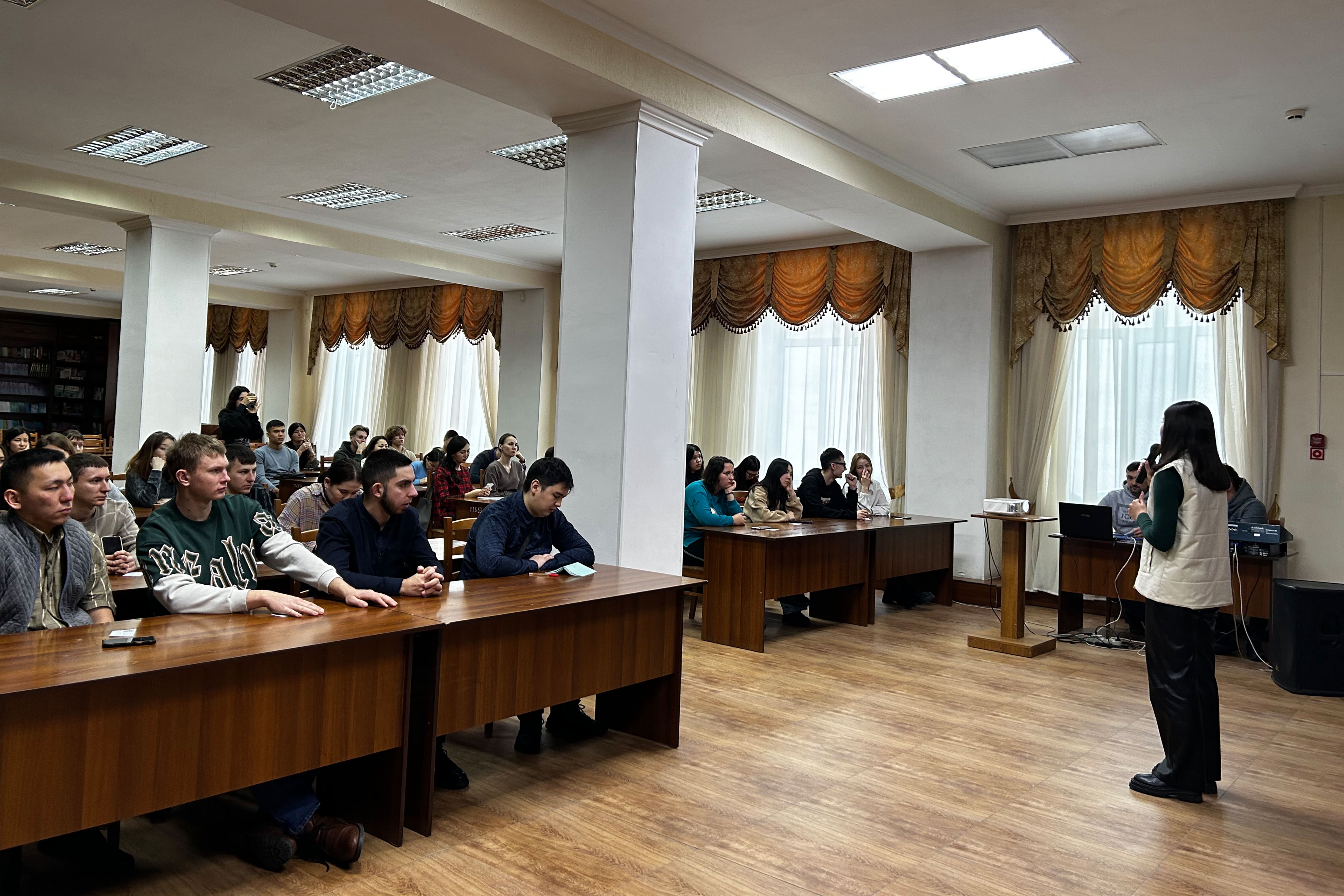 Meeting with the Youth wing of “Jastar Ruhy” with students
