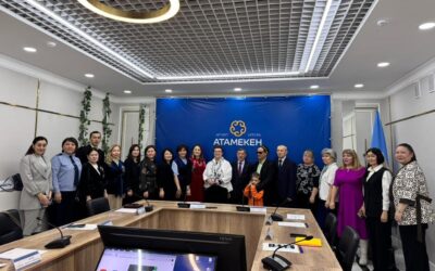 Біздің университет бизнес-қоғамдастықпен өзара іс-қимылды күшейтеді: «Атамекен» ҰКП салалық кеңесінің отырысына қатысу