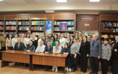 Құрметті қонақ — профессор Паоло Капуто өткізген оқытушылар мен қызметкерлерге арналған мастер-класс