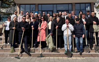 Университеттегі сенбілік: кеңістікті бірге таза және жайлы ету