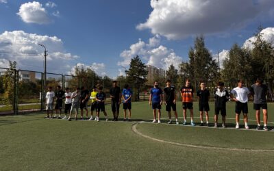 Торжественное открытие турнира по МИНИ-ФУТБОЛУ среди студентов 1-го курса