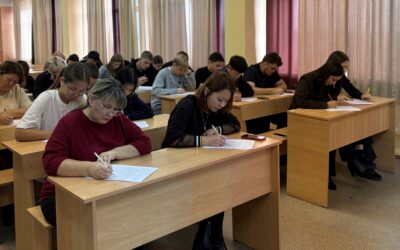 «Ұлттық диктант» на кафедре гуманитарных наук